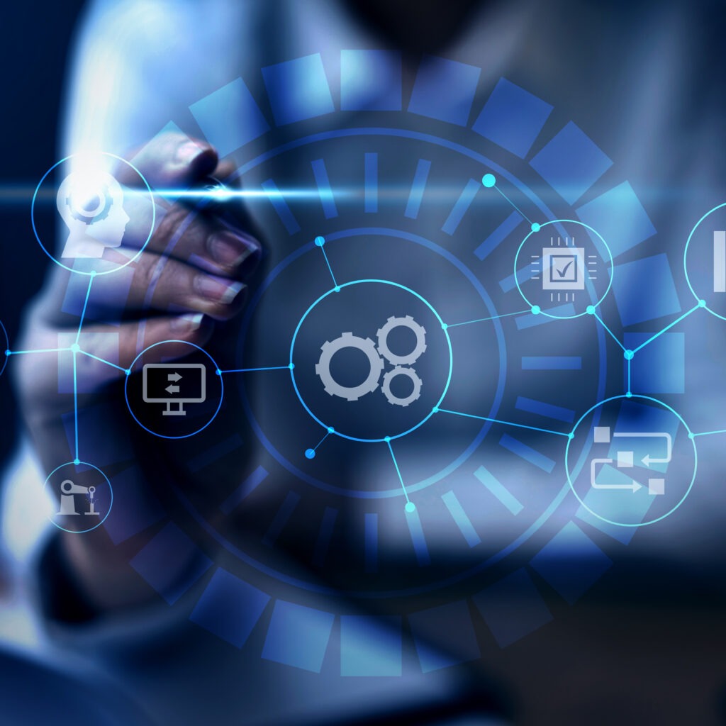 rpa concept with blurry hand touching screen scaled - Global ISO Certification Consultant Services - Qualitcert rpa concept with blurry hand touching screen scaled